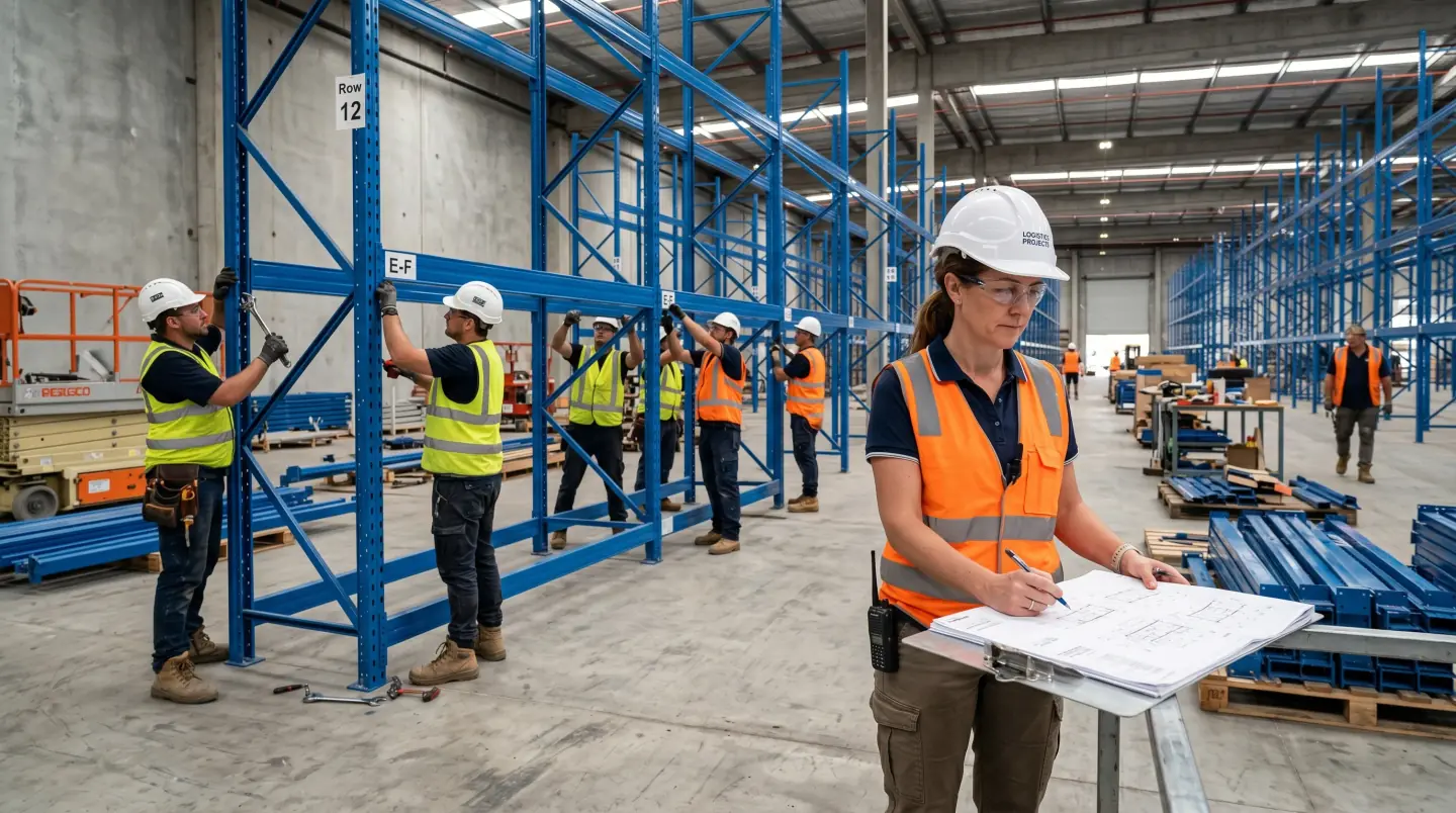 Project and installation management services for warehouse racking in Northern Virginia